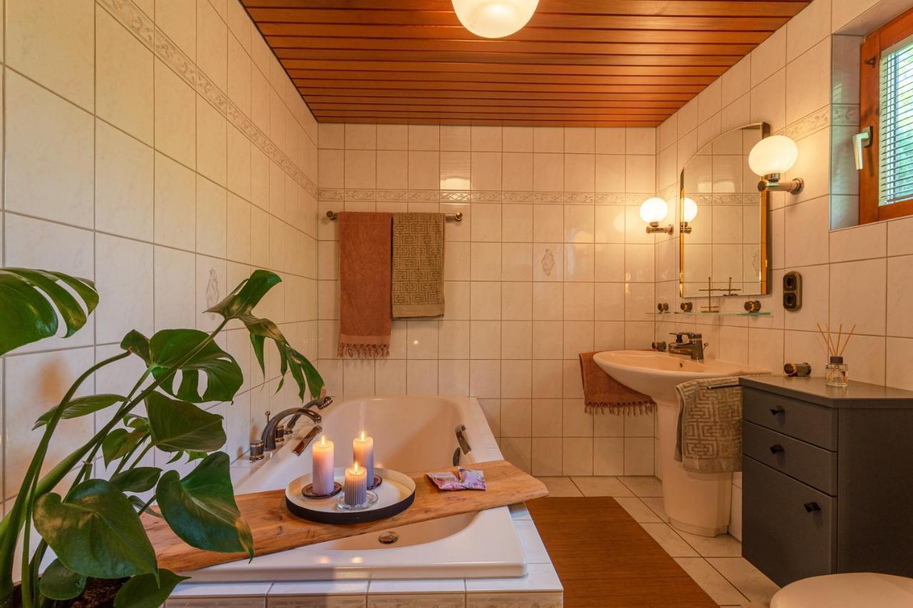 Blockhaus Eifelsteig W/ Kamin Garten & Feuerstelle Berndorf  Exteriér fotografie