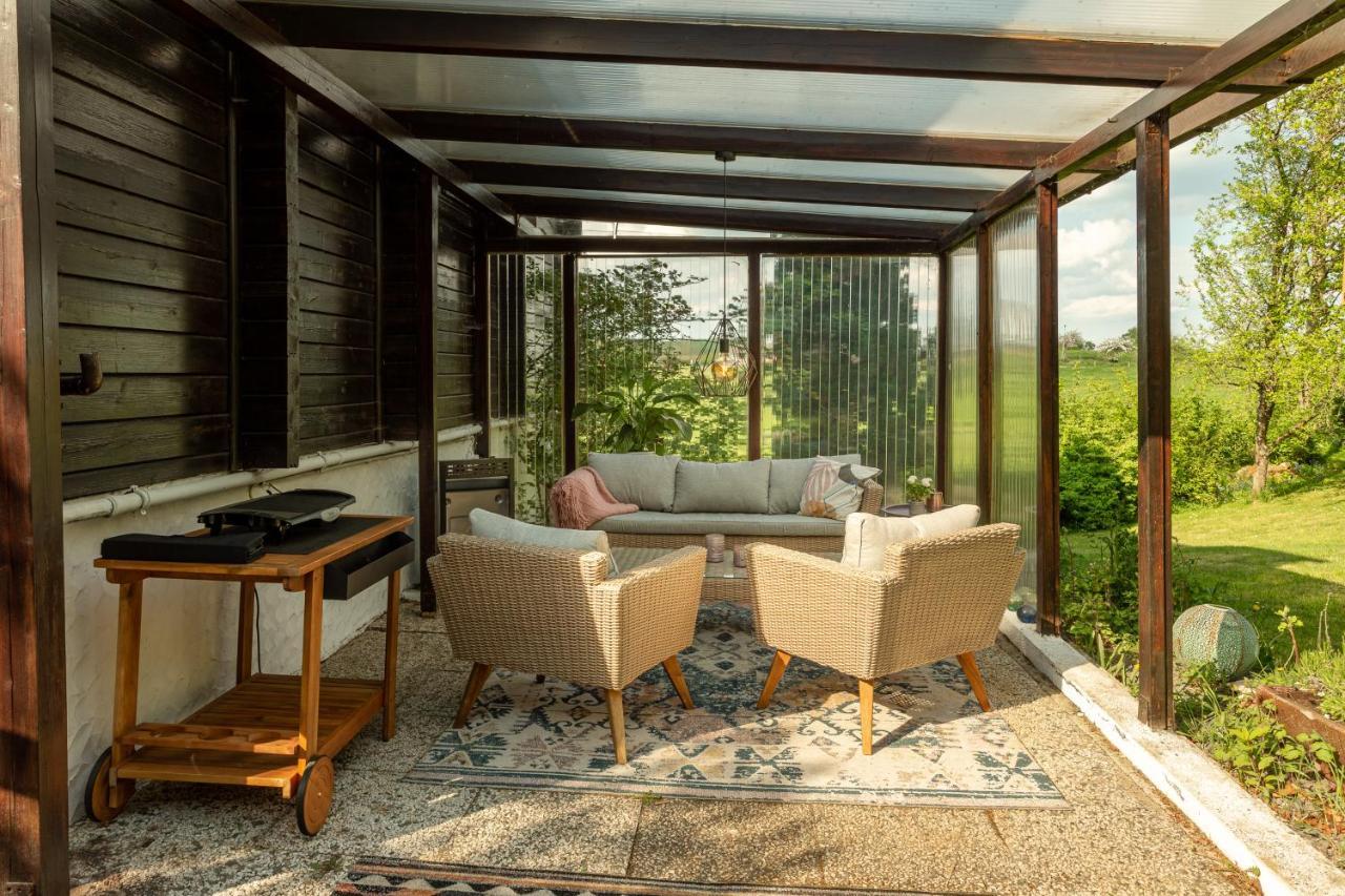 Blockhaus Eifelsteig W/ Kamin Garten & Feuerstelle Berndorf  Exteriér fotografie