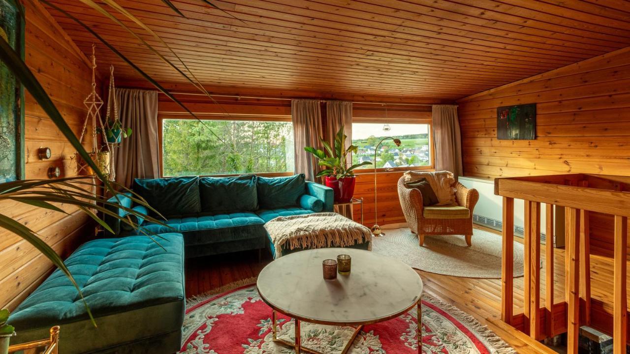 Blockhaus Eifelsteig W/ Kamin Garten & Feuerstelle Berndorf  Exteriér fotografie